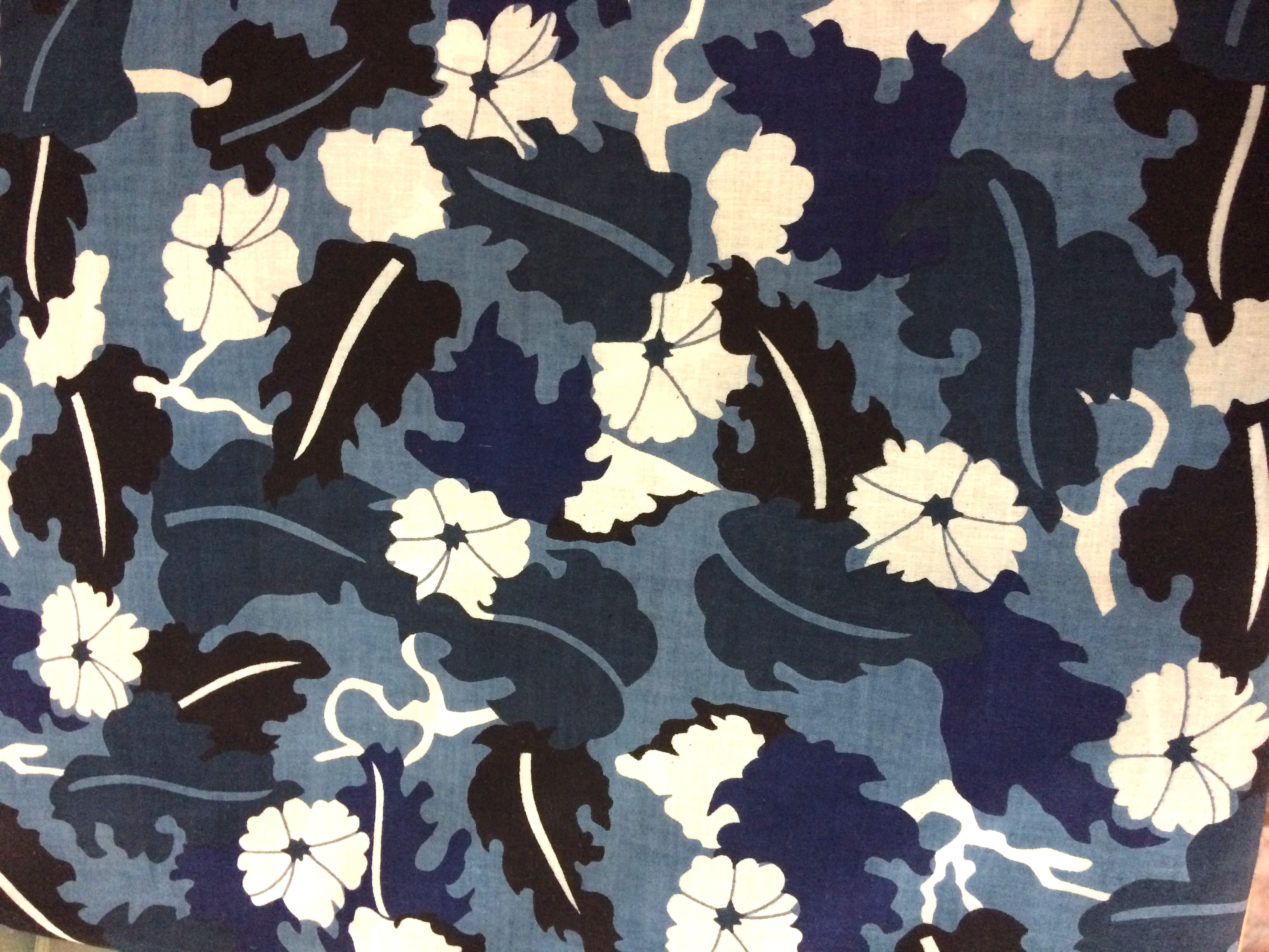 Flower Printed Cotton 40's Fabric